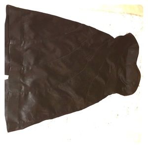 Bebe strapless black dress size medium